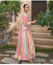 Eid colorful Aztec kaftan  